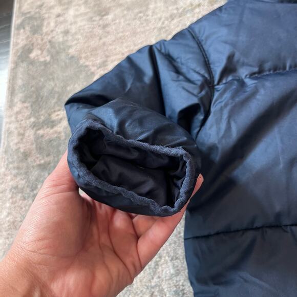 Columbia Snuggly Bunny Bunting Down Snow Suit Navy 18-24 Months - Picture 3 of 11